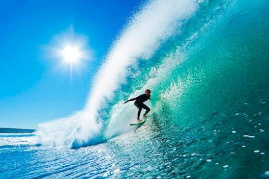 photo d'un surfer 